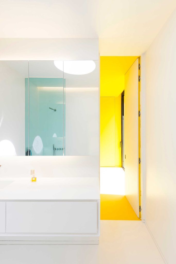 badkamer geel design