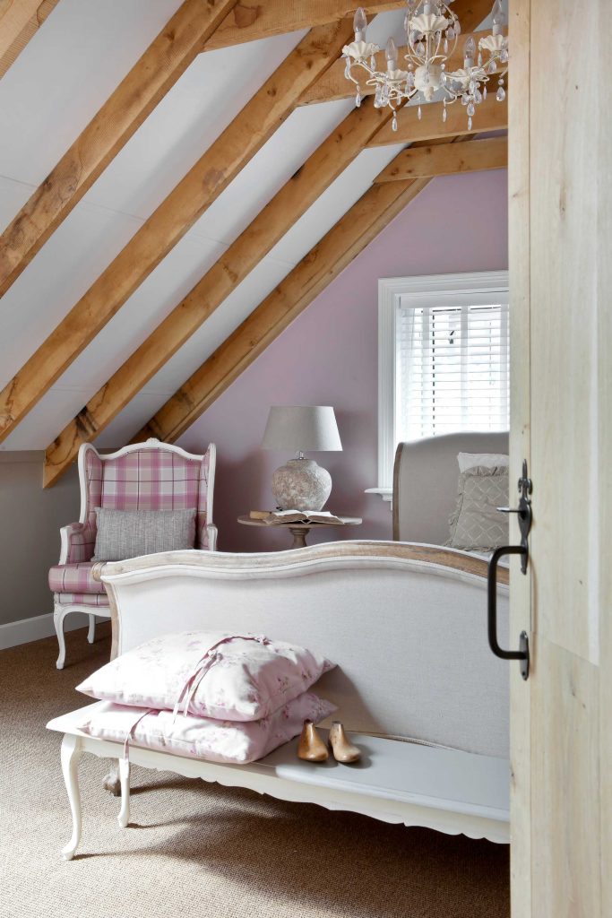 slaapkamer roze