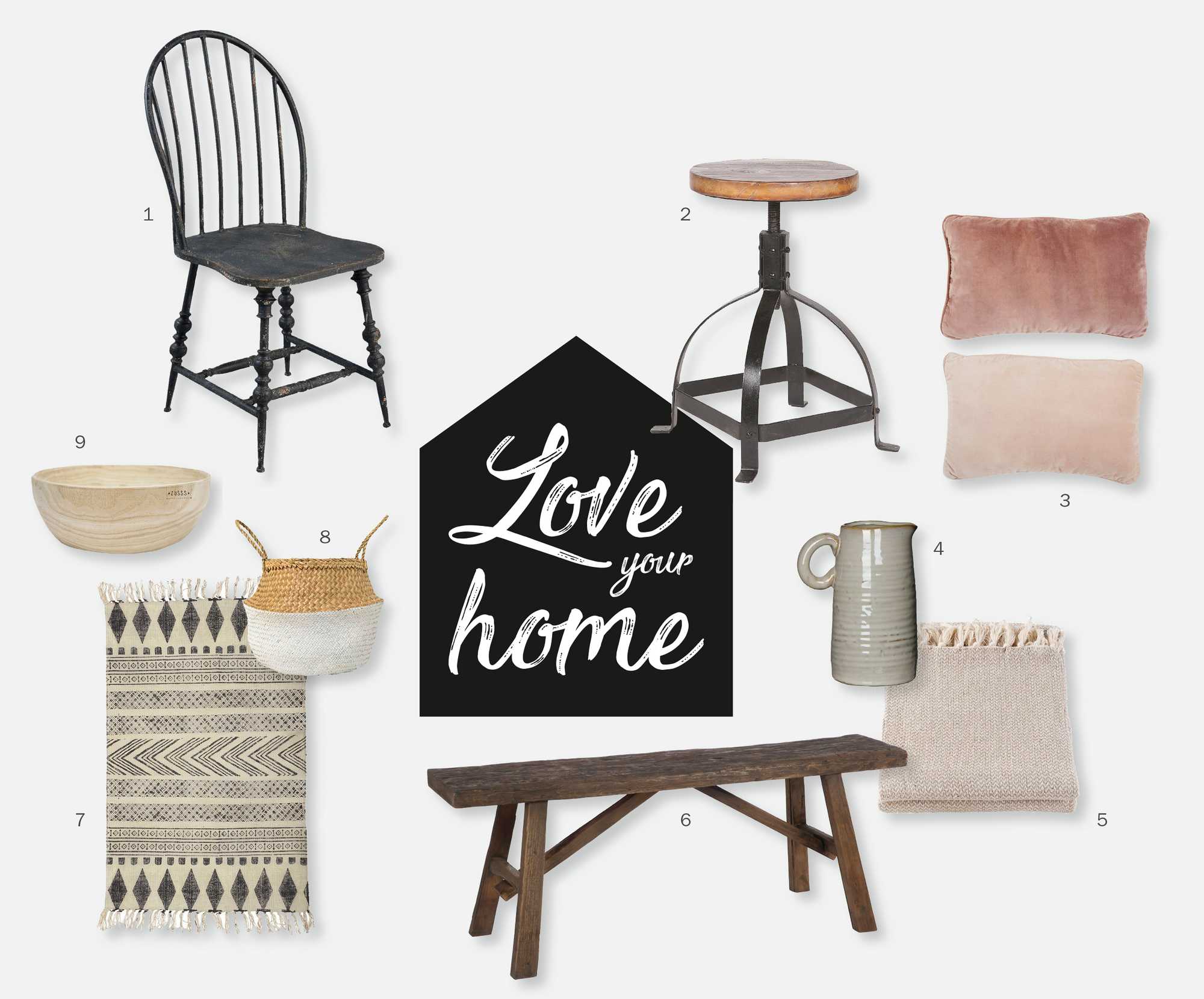 7,50 euro shoptegoed love your home